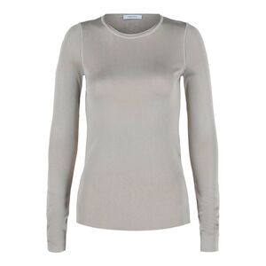 Ferragamo Long Sleeve Top Brown Womens